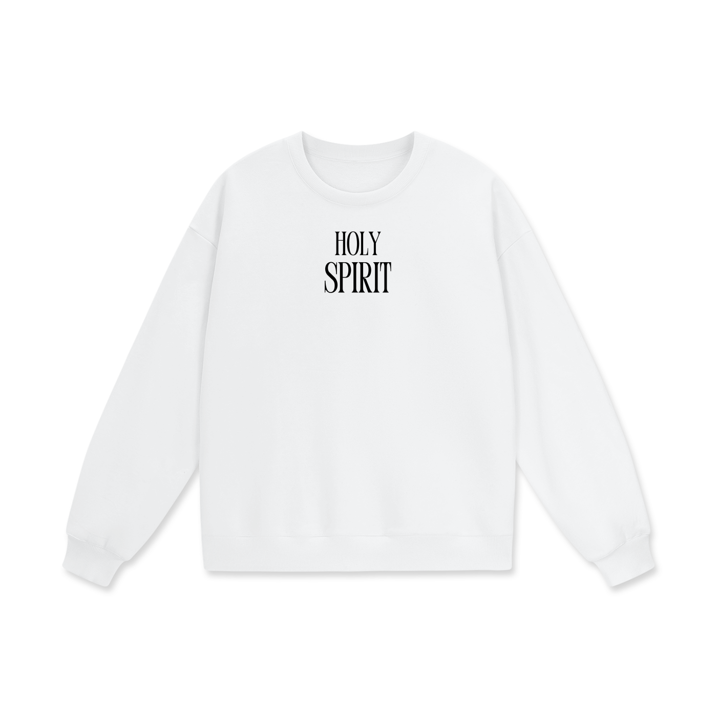 Holy Spirit Heavyweight Drop Shoulder Oversized Fleece Sweatshirt