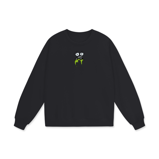 Rizz Intolerant Heavyweight Drop Shoulder Oversized Fleece Sweatshirt
