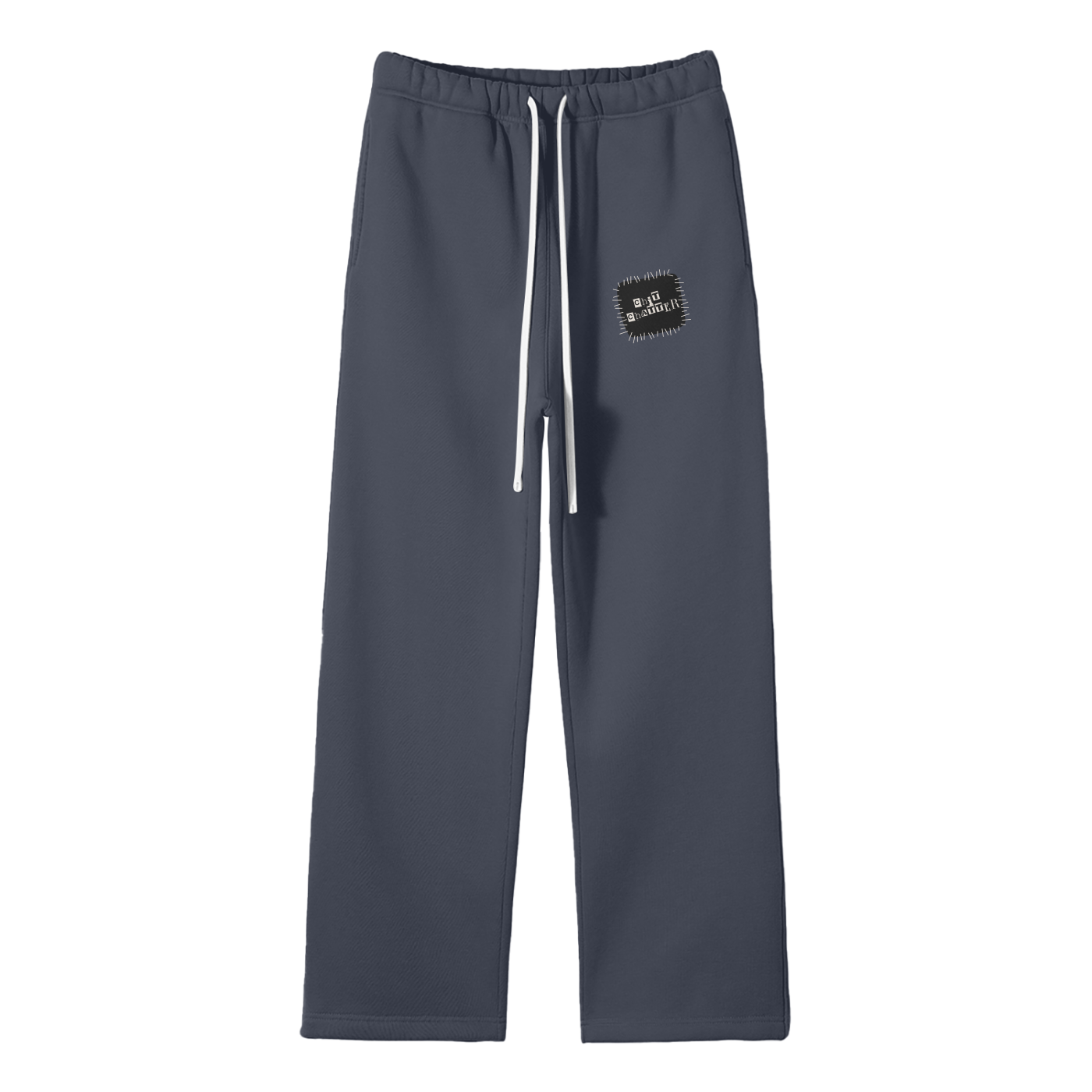 Chit Chatter Streetwear Fleece Straight Leg Pants