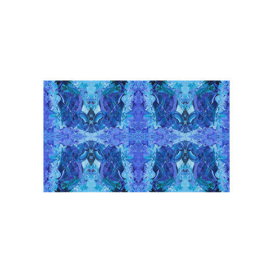 Waves of Sapphire Outdoor Rug