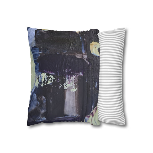 Cake Mix Square Poly Canvas Pillowcase