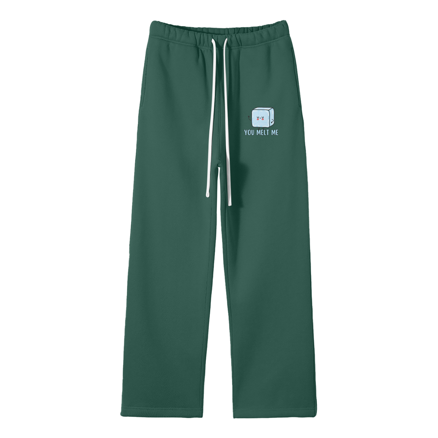 You Melt Me (Ice Cube) Streetwear Fleece Straight Leg Pants
