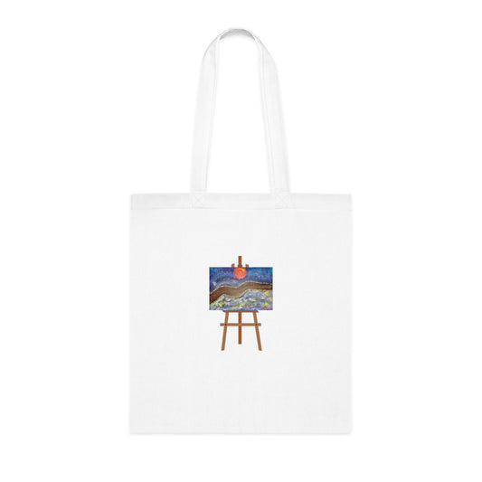 En Route (Easel) Cotton Tote