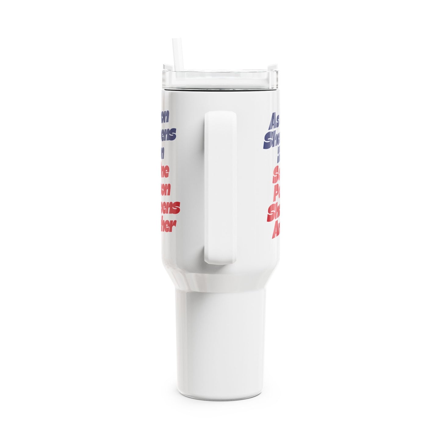 As Iron Sharpens Iron Tumbler, 40oz
