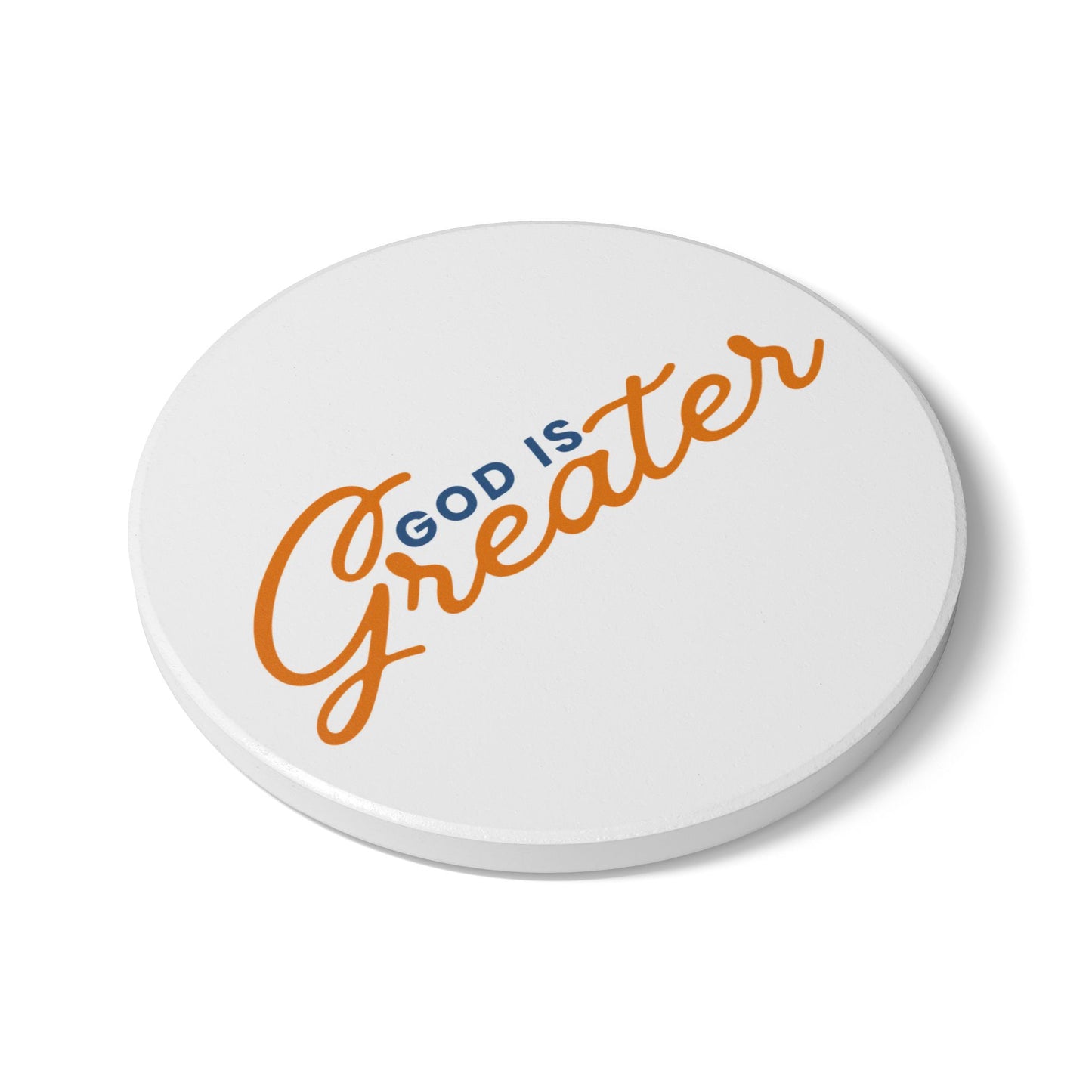 God Is Greater (1) Ceramic Coaster
