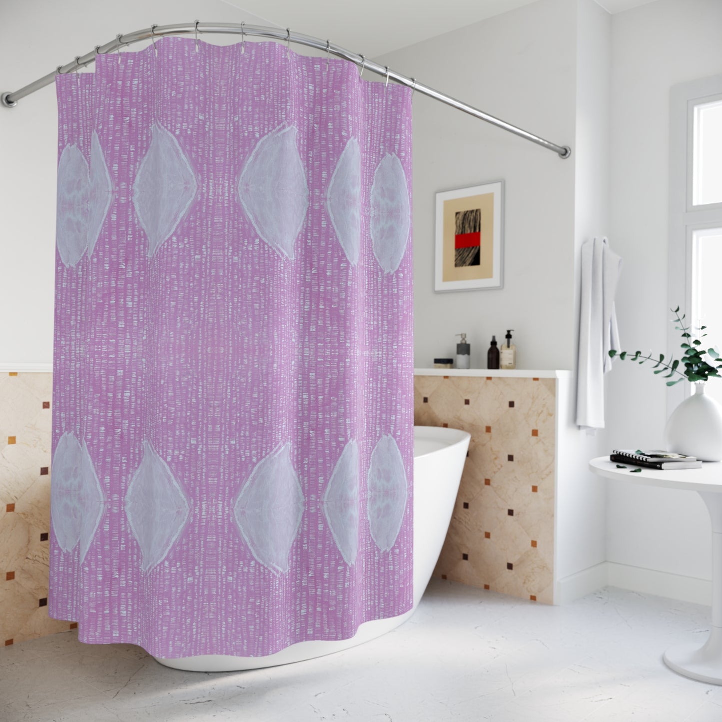 Breast Around Shower Curtains