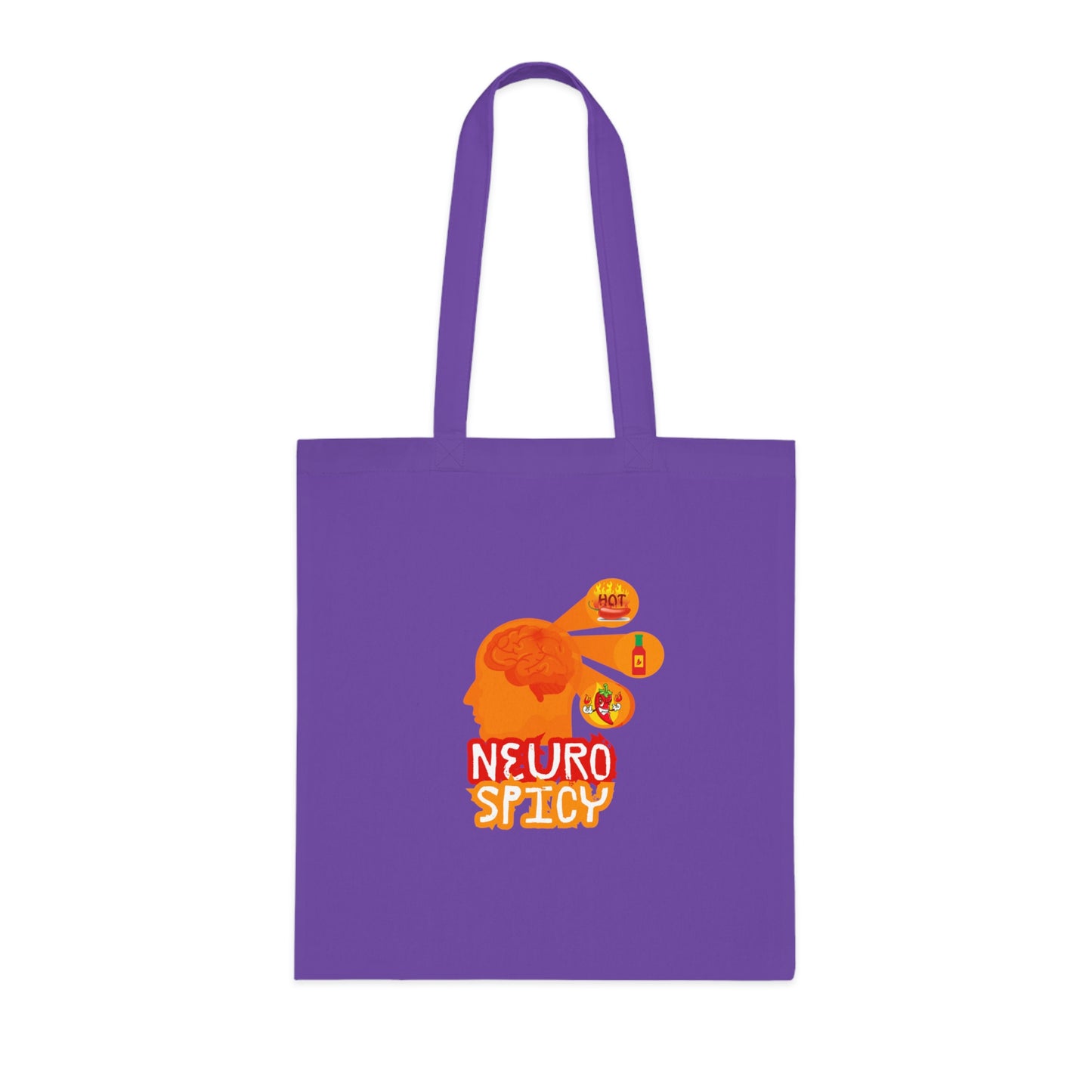 Neuro Spicy Brain Cotton Tote