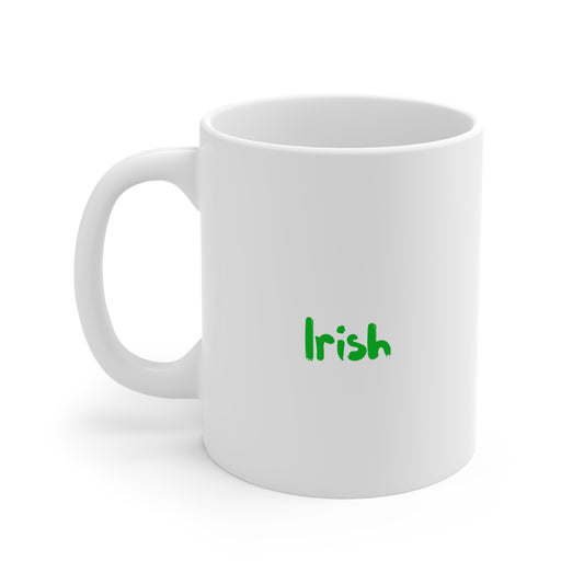 Irish 11oz White Mug