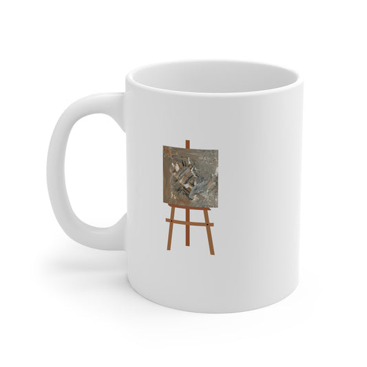 Mudder & Farder (Easel) 11oz White Mug