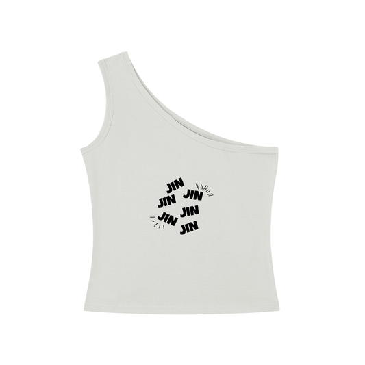 Jin One-Shoulder Crop T-Shirt