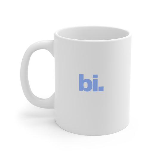 Bi 11oz White Mug