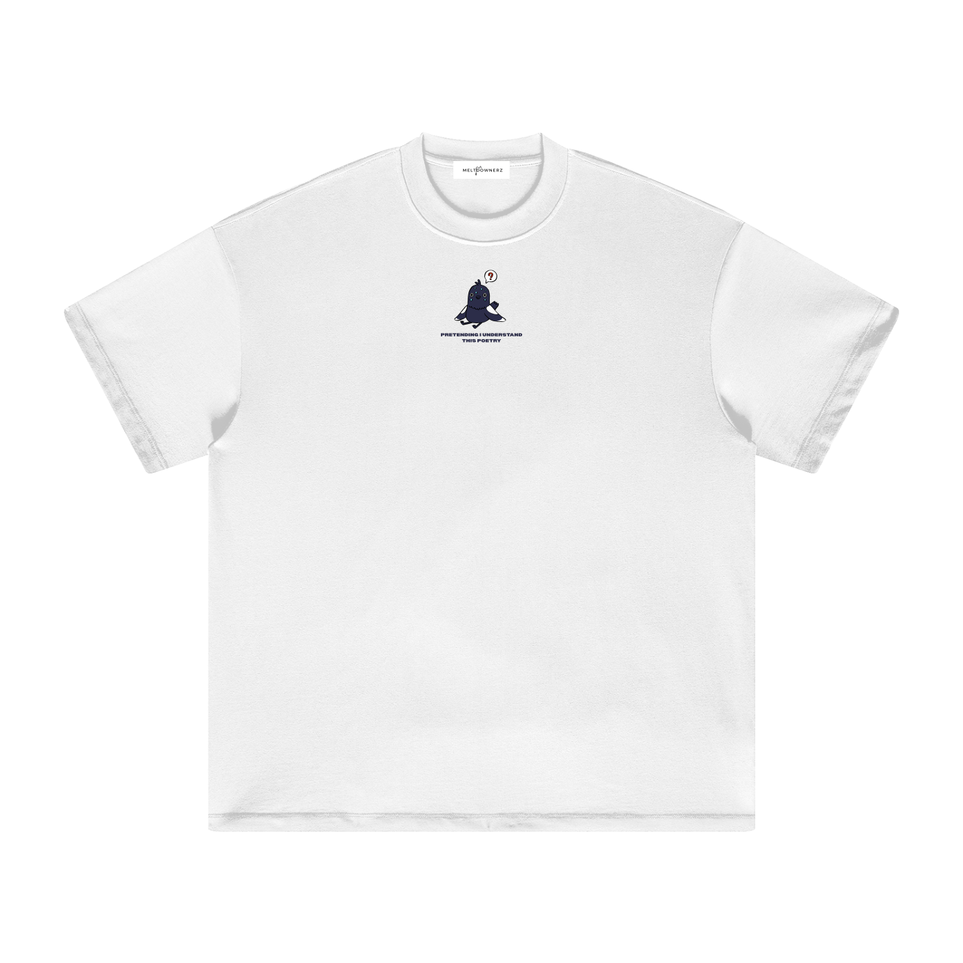 Pretending I Understand This Poetry (Pigeon) Heavyweight T-Shirt