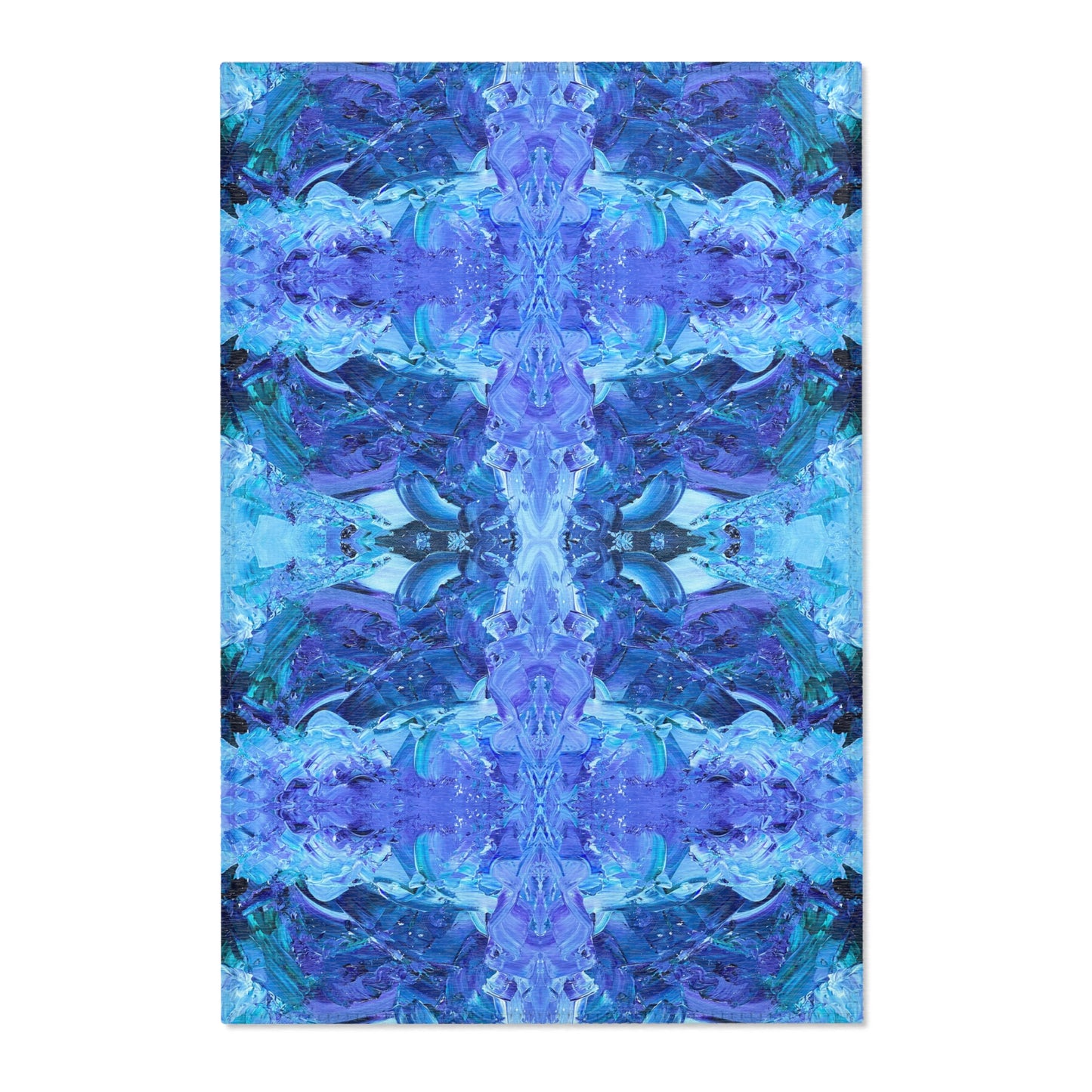 Waves Of Sapphire Area Rugs