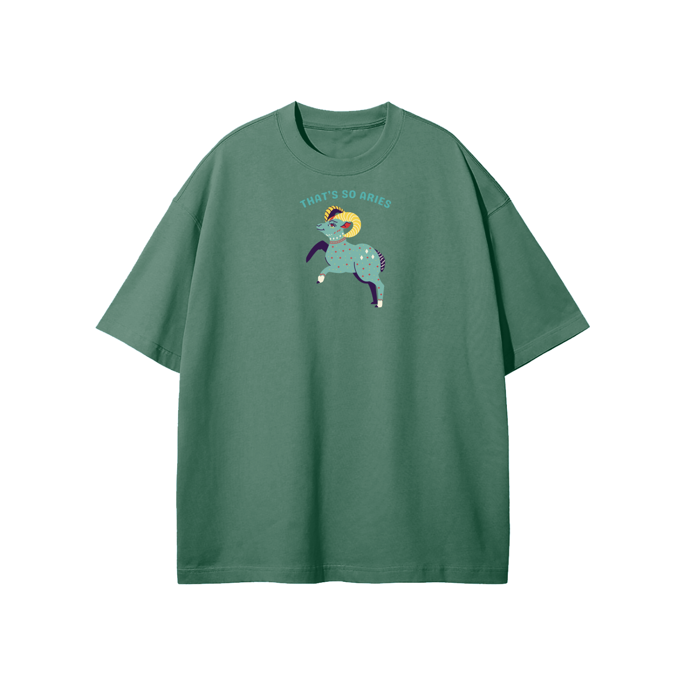That's So Aries Streetwear Heavyweight Loose Fit T-Shirt
