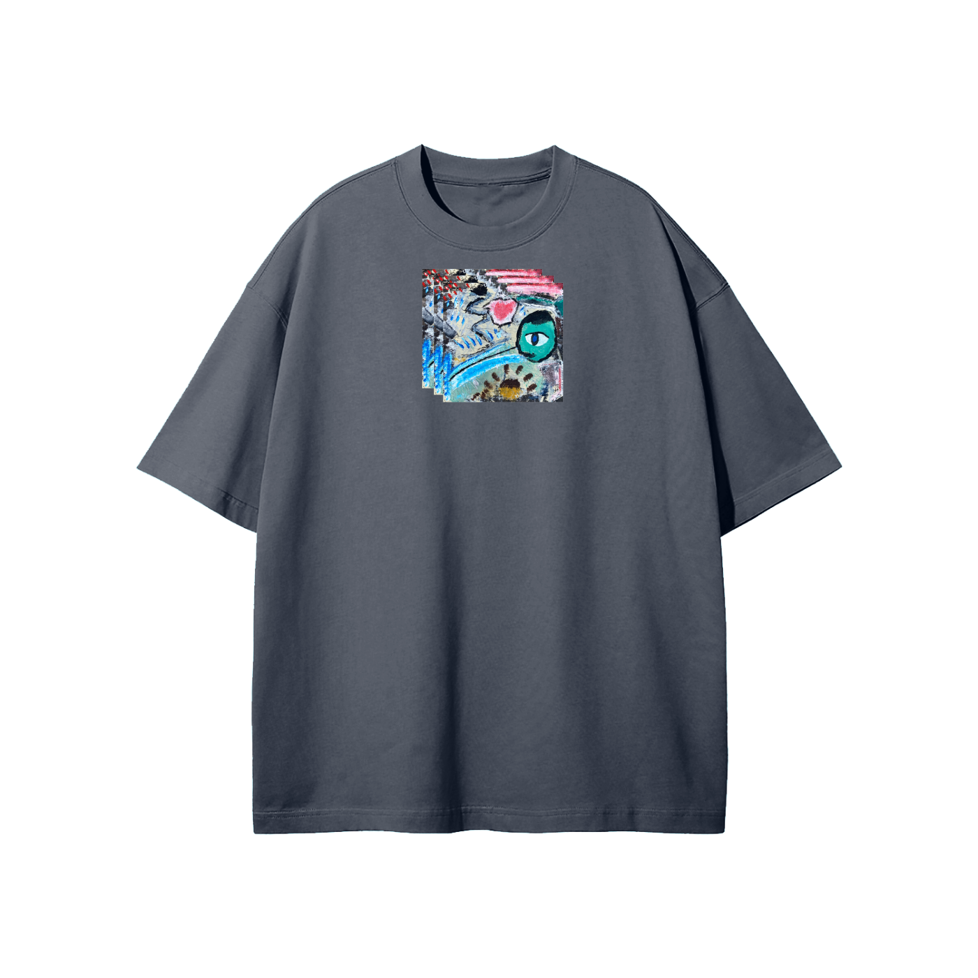 Heartscratcher Streetwear Heavyweight Loose Fit T-Shirt