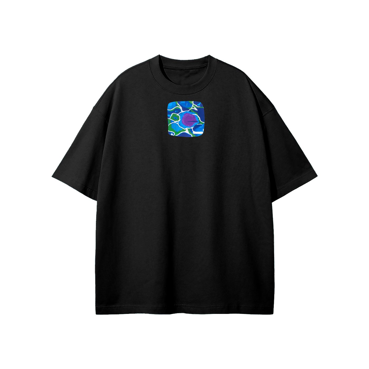 Microscope Invasion Streetwear Heavyweight Loose Fit T-Shirt