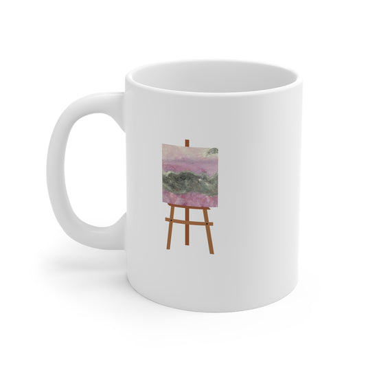 Alien Coded (Easel) 11oz White Mug