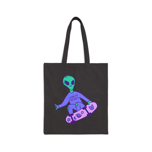 Lord Of The Rizz Cotton Canvas Tote Bag