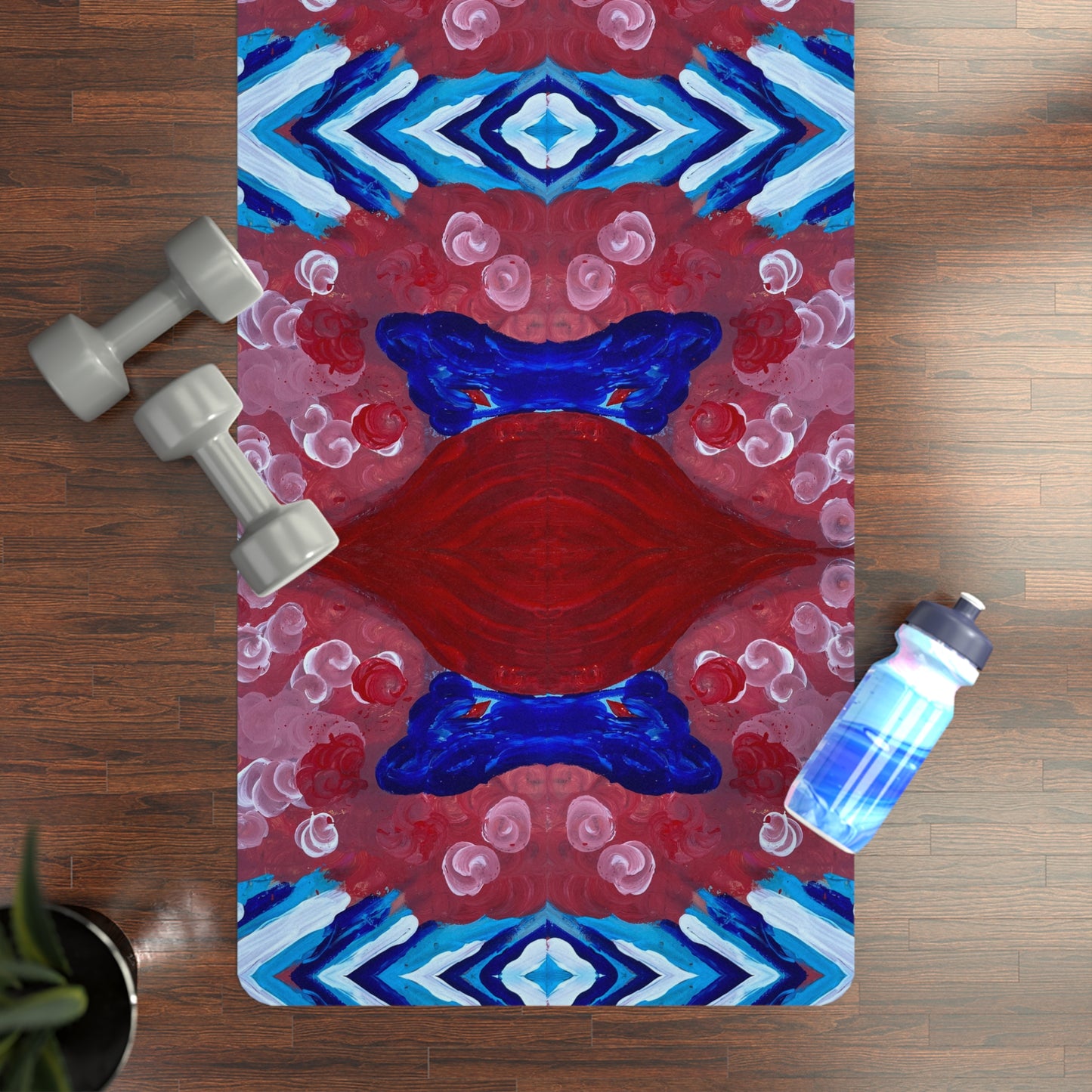 Everything Is Quite Thicc Rubber Yoga Mat
