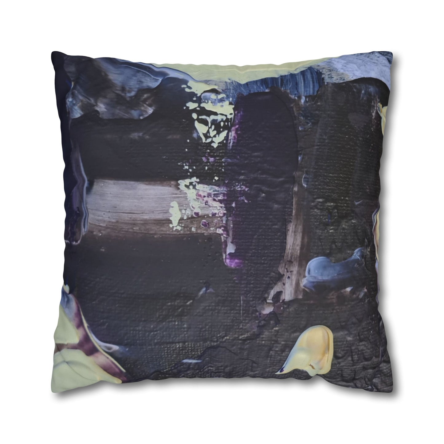 Cake Mix Square Poly Canvas Pillowcase