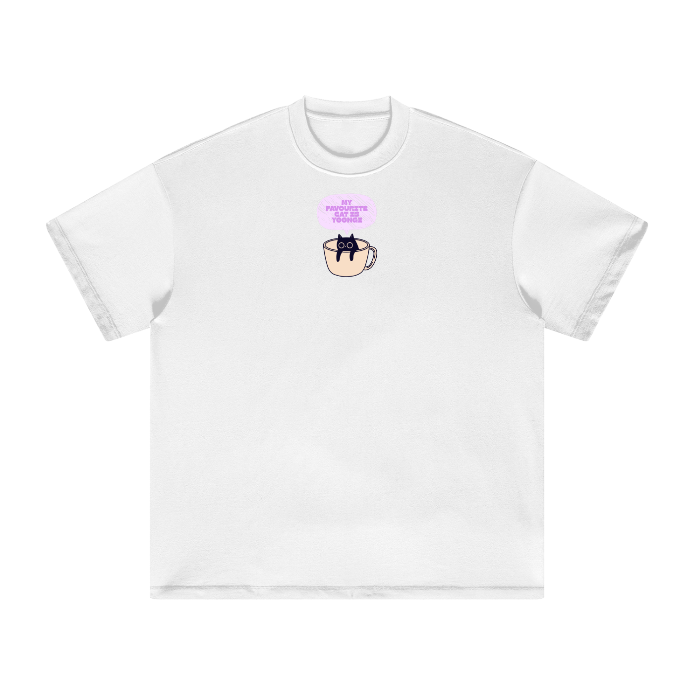 My Favourite Cat Is Yoongi (Mug) Heavyweight T-Shirt