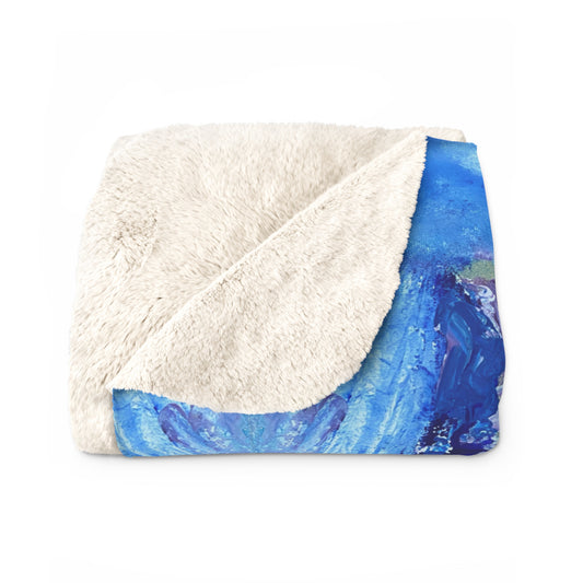 Jus Peak Sherpa Fleece Blanket