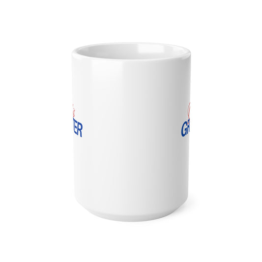 God Is Greater (1) Ceramic Coffee Cup, 15oz