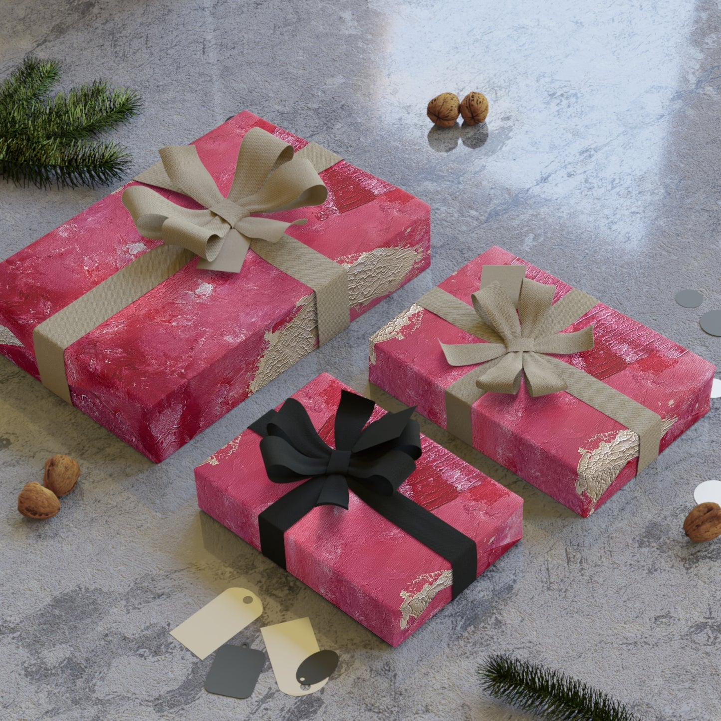 Lucky Gift Wrapping Paper Rolls, 1pc