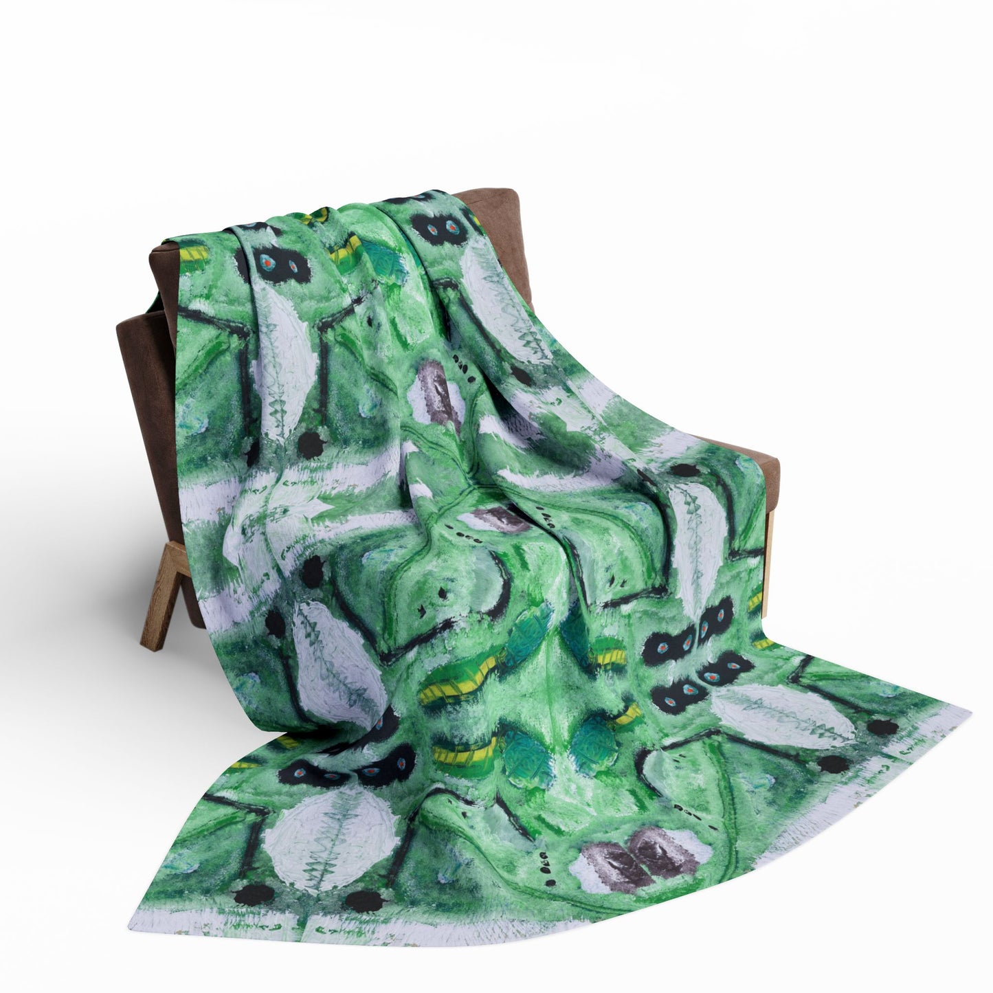 Spawning Arctic Fleece Blanket