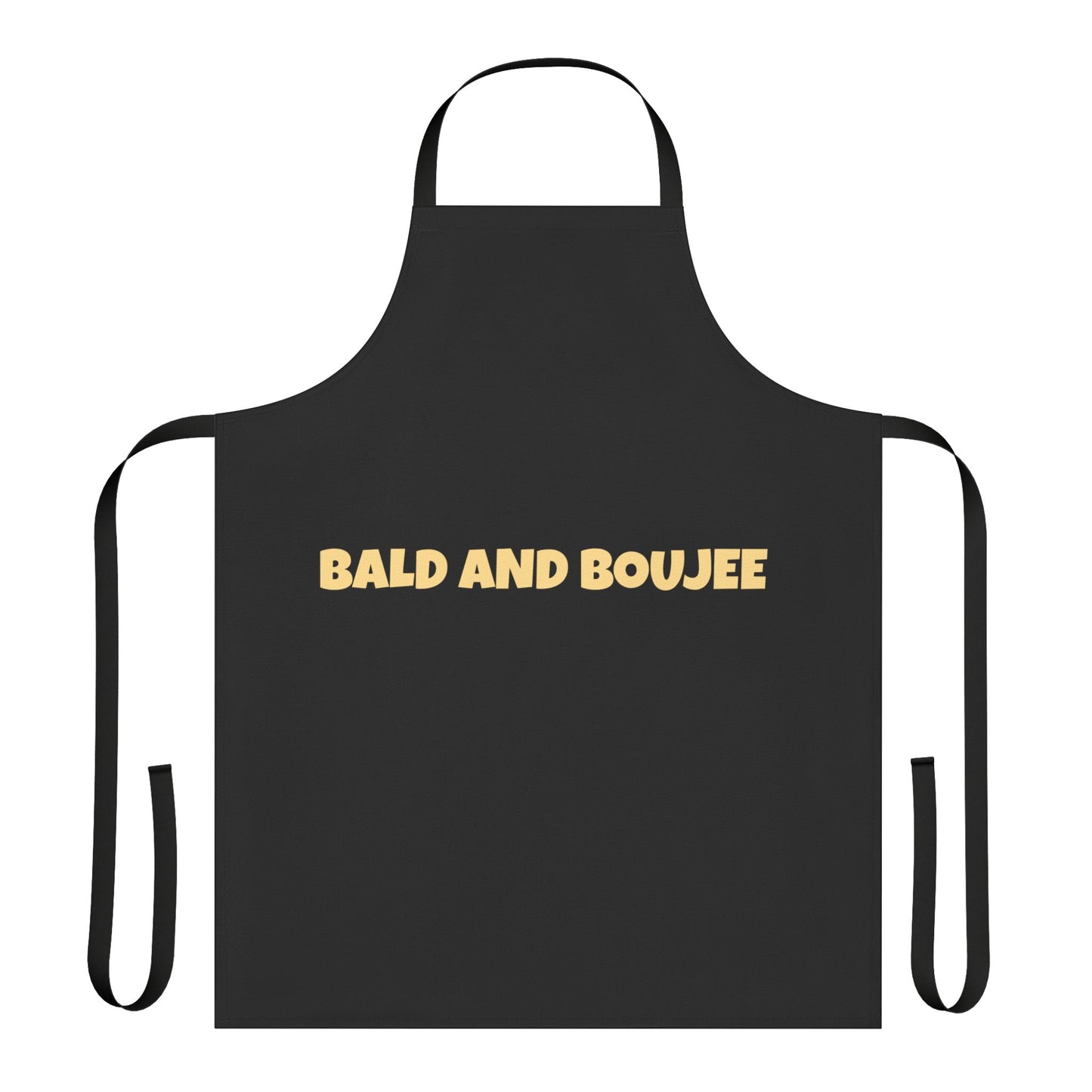 Bald And Boujee (Yellow) Apron
