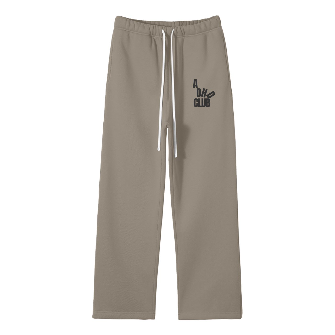 ADHD Club Streetwear Fleece Straight Leg Pants