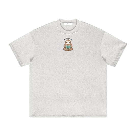 Don't Talk To Me I'm Reading (Sloth) Heavyweight T-Shirt