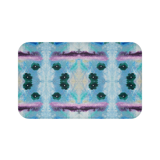 Petri Dish With An Accent Bath Mat