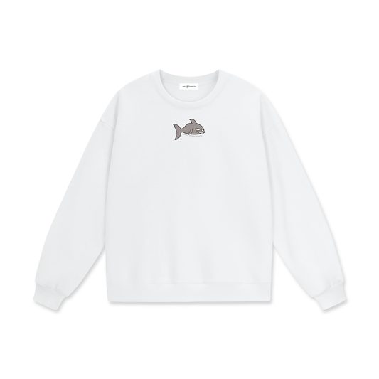 Pretending I Understand This Fantasy (Shark) Heavyweight Drop Shoulder Sweatshirt
