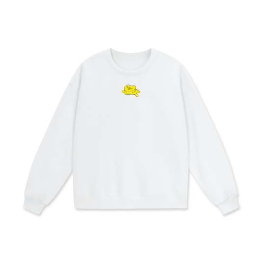 You Melt Me (Butter) Heavyweight Drop Shoulder Oversized Fleece Sweatshirt