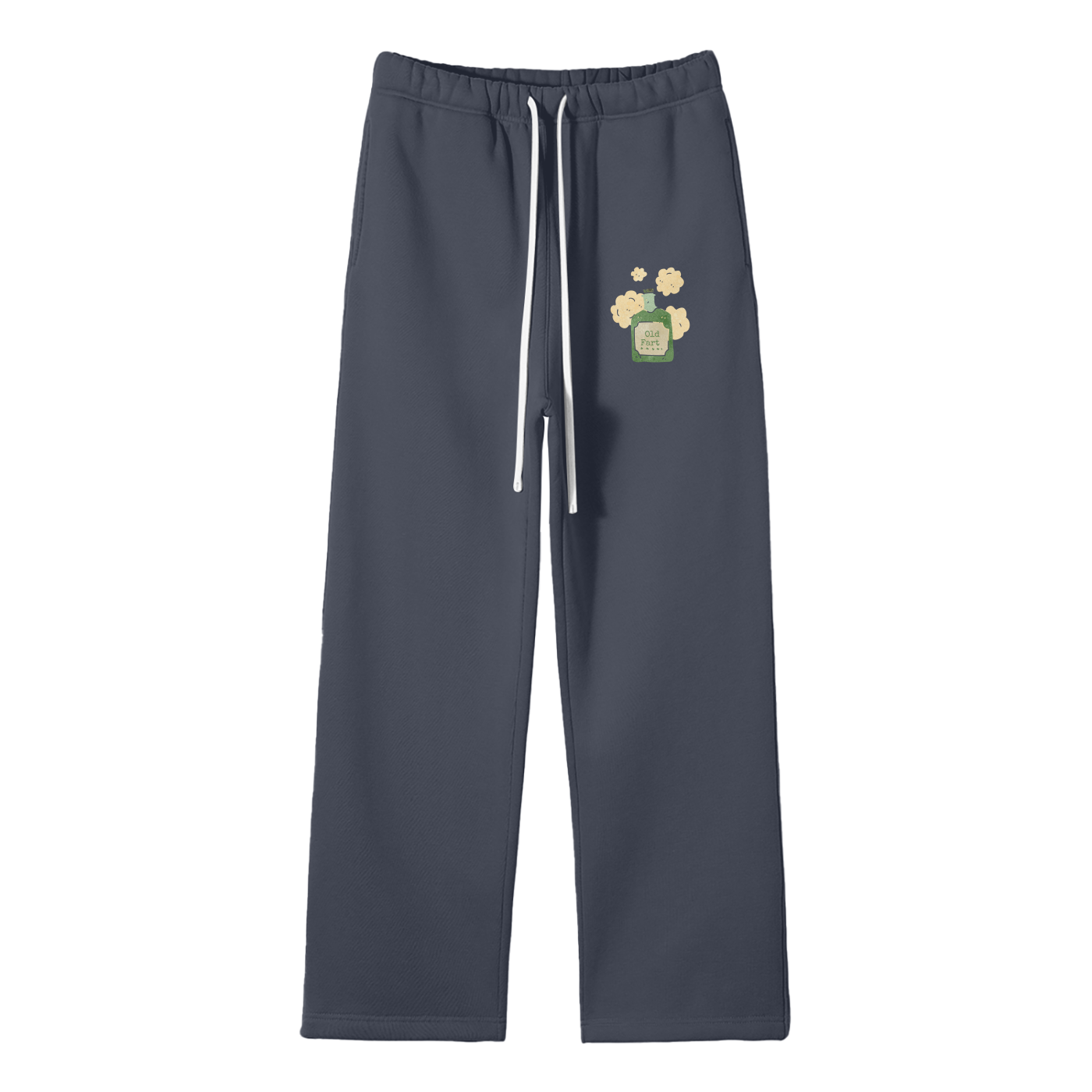 Old Fart (Jar) Streetwear Fleece Straight Leg Pants