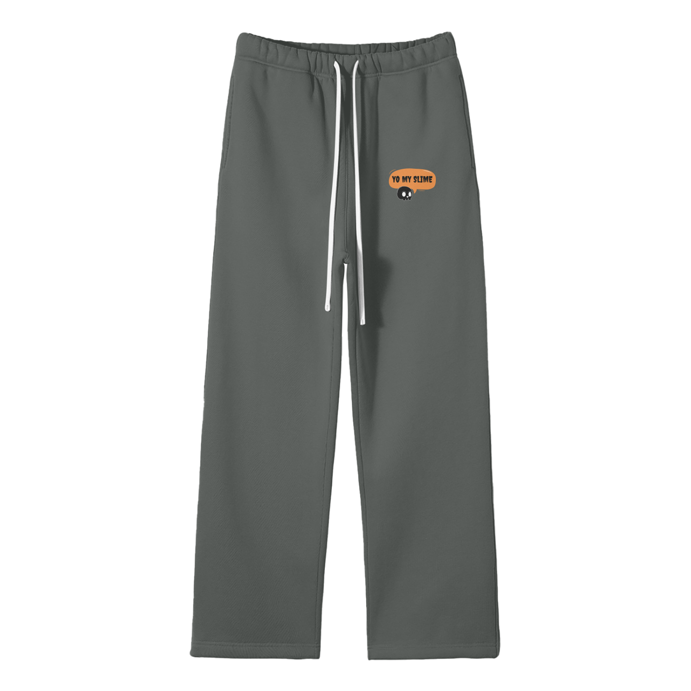 Yo My Slime Streetwear Fleece Straight Leg Pants