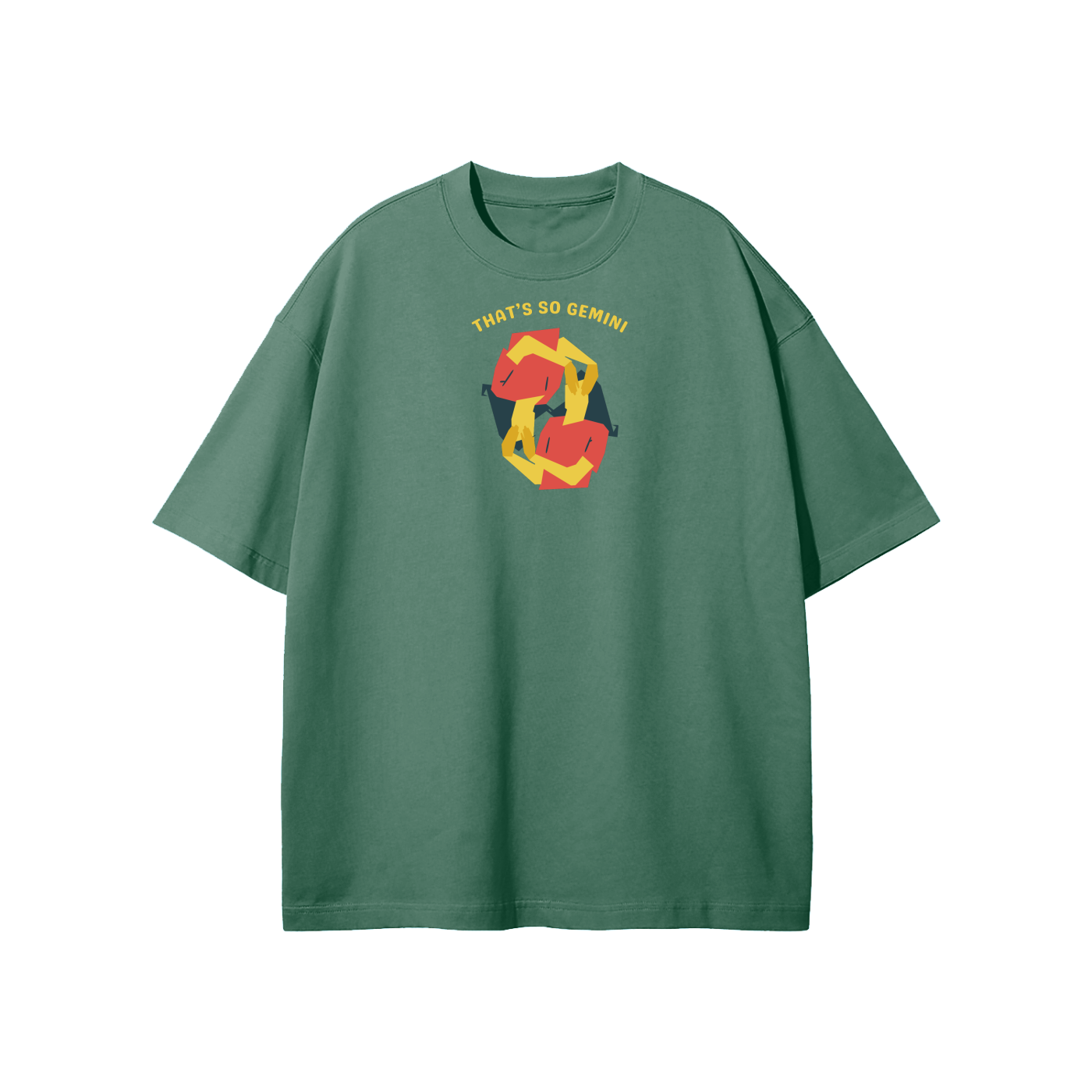 That's So Gemini Streetwear Heavyweight Loose Fit T-Shirt