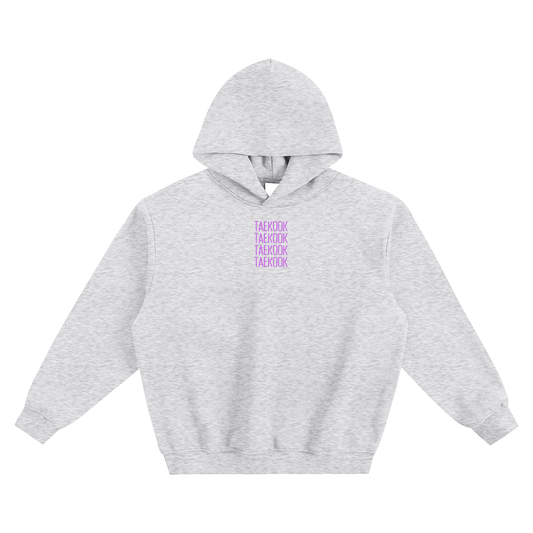 Taekook (Taehyung & Jungkook 4) Fleeced Boxy Hoodie