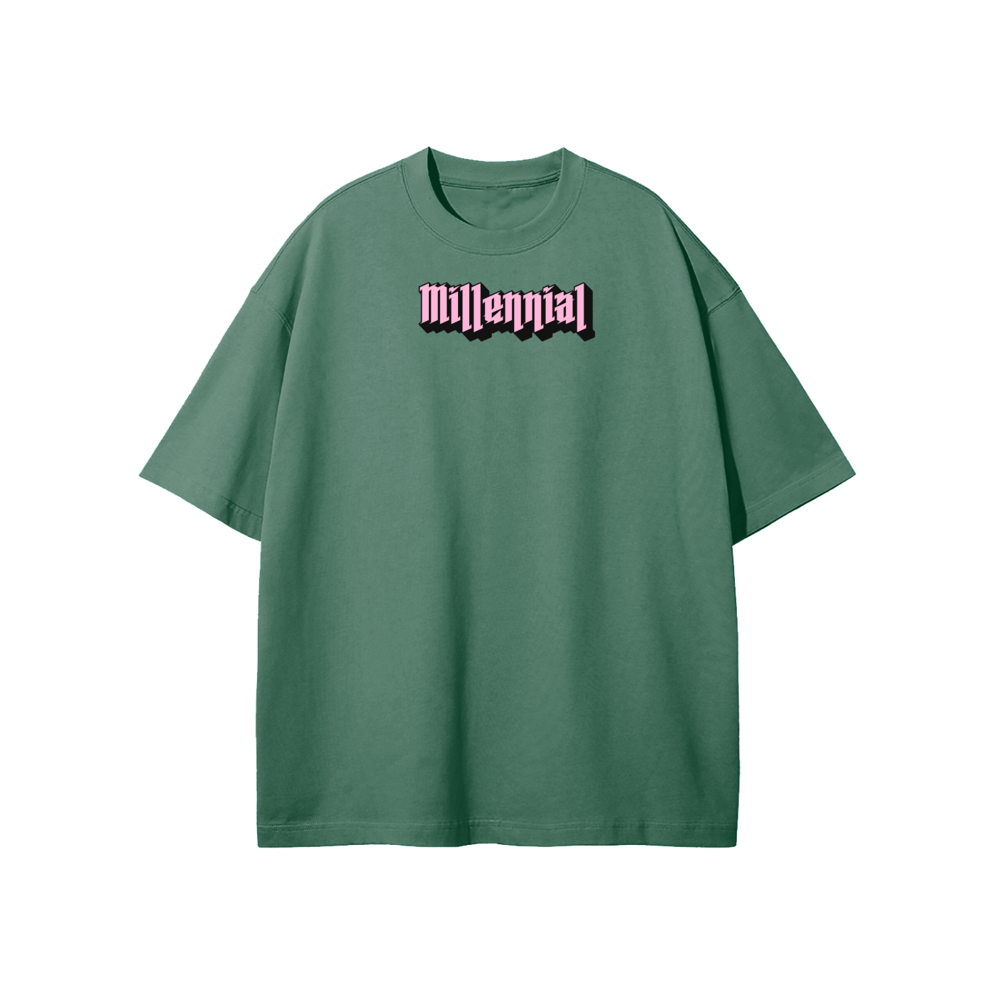 Millennial Streetwear Heavyweight Loose Fit T-Shirt