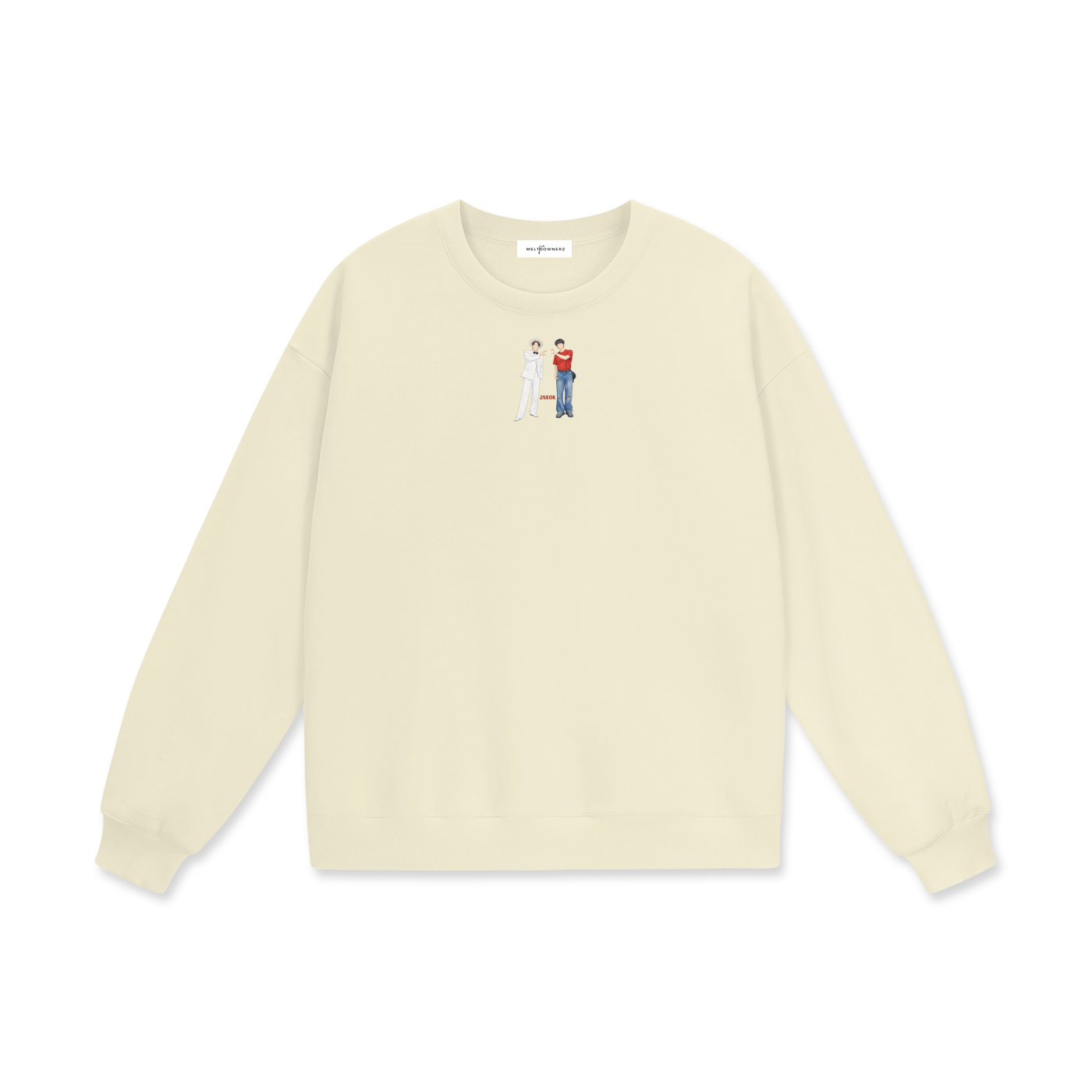 2Seok (Jin & J Hope) Heavyweight Drop Shoulder Sweatshirt
