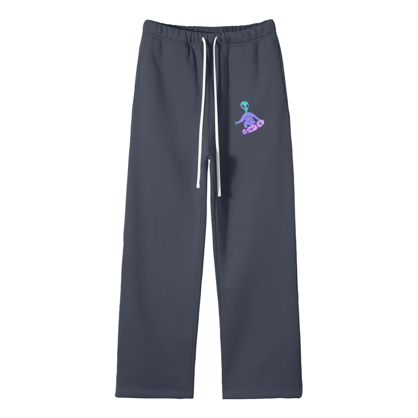 Lord Of The Rizz Streetwear Fleece Straight Leg Pants