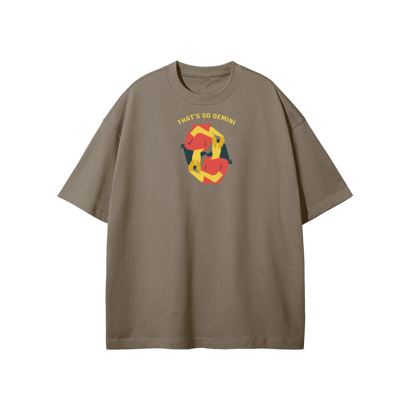 That's So Gemini Streetwear Heavyweight Loose Fit T-Shirt