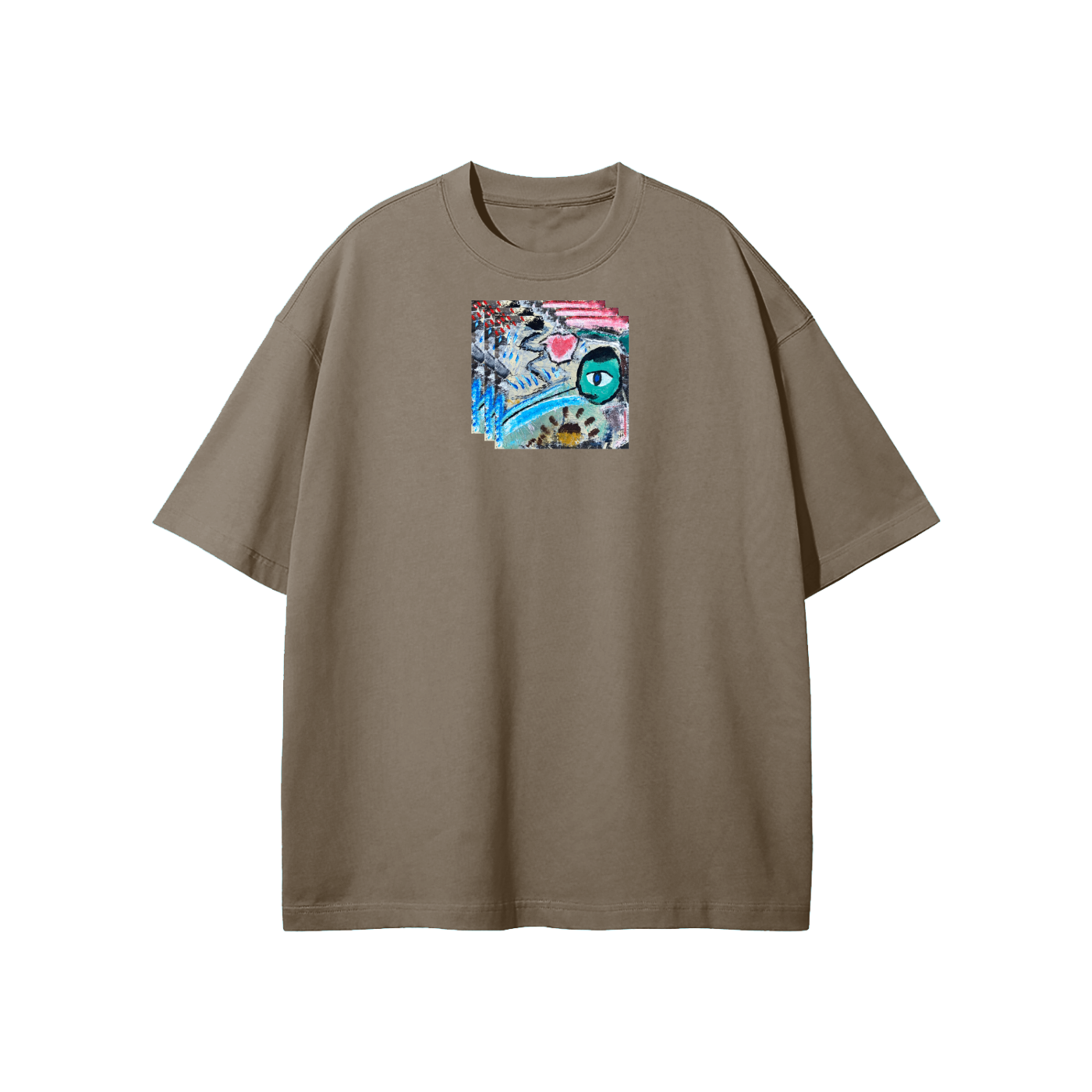 Heartscratcher Streetwear Heavyweight Loose Fit T-Shirt