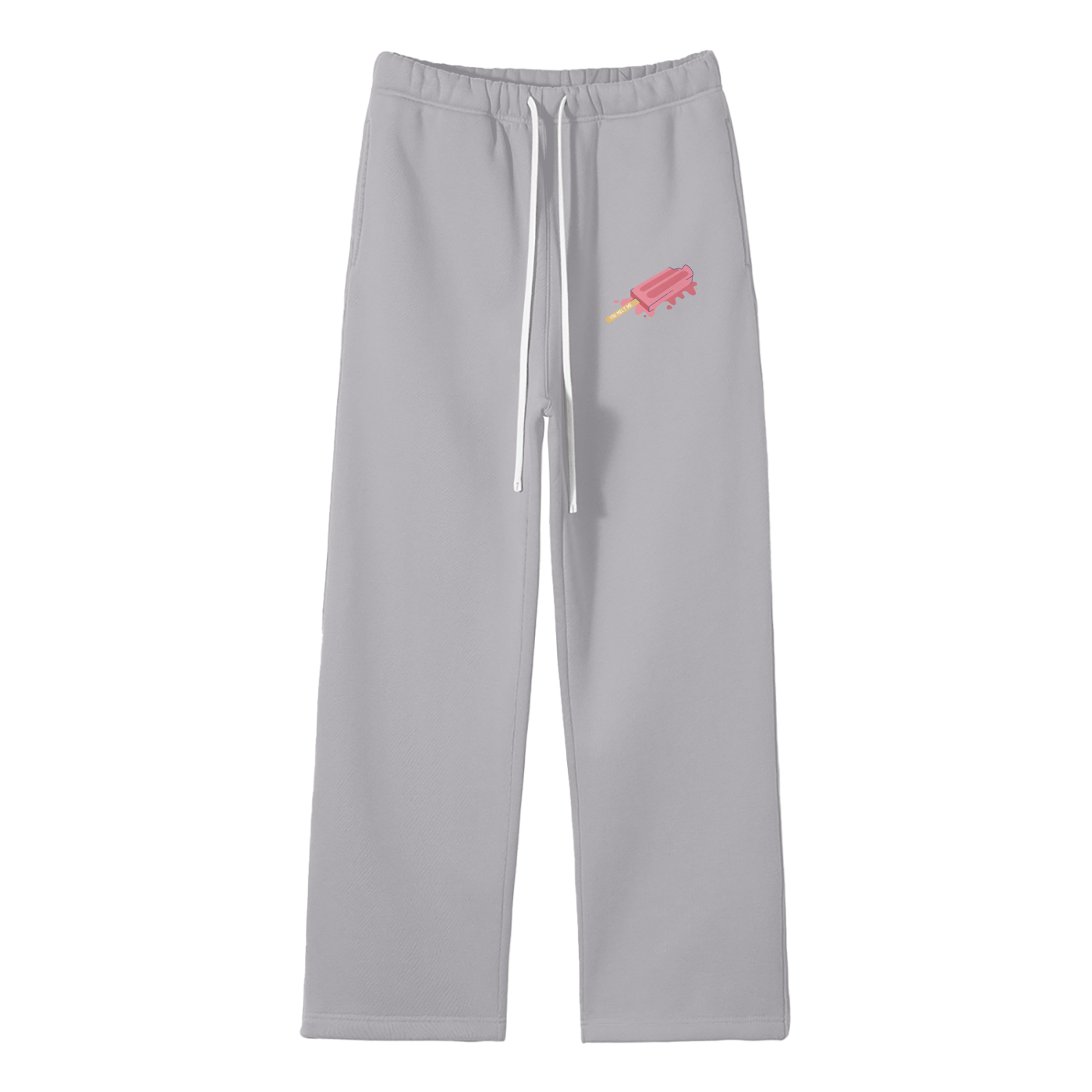 You Melt Me (Ice Pop) Streetwear Fleece Straight Leg Pants