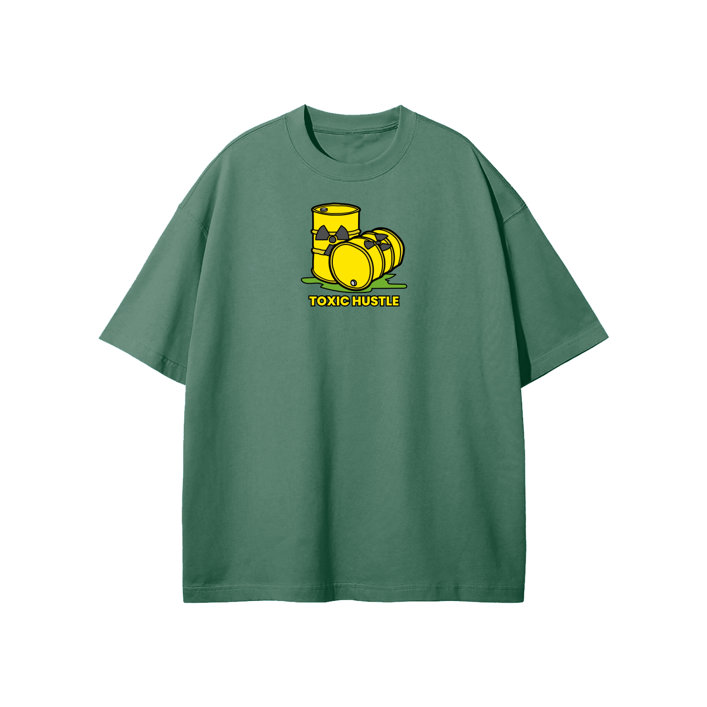 Toxic Hustle Streetwear Heavyweight Loose Fit T-Shirt