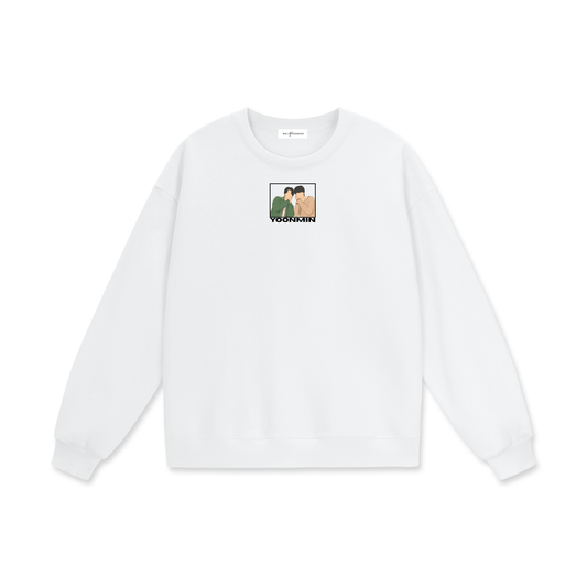 Yoonmin (Yoongi & Jimin) Heavyweight Drop Shoulder Sweatshirt