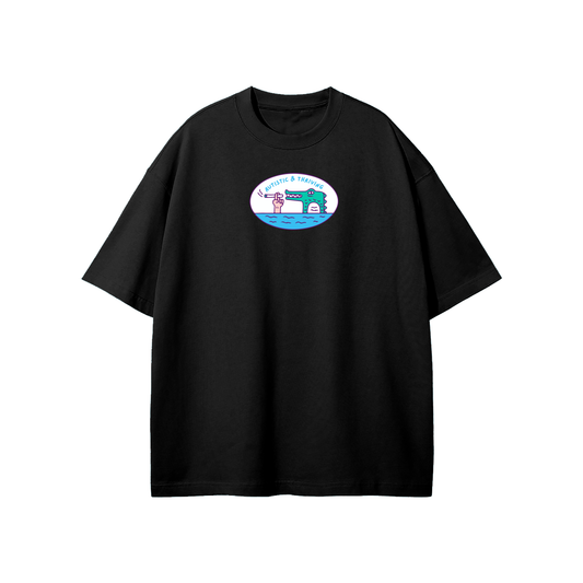 Autistic & Thriving (1) Streetwear Heavyweight Loose Fit T-Shirt