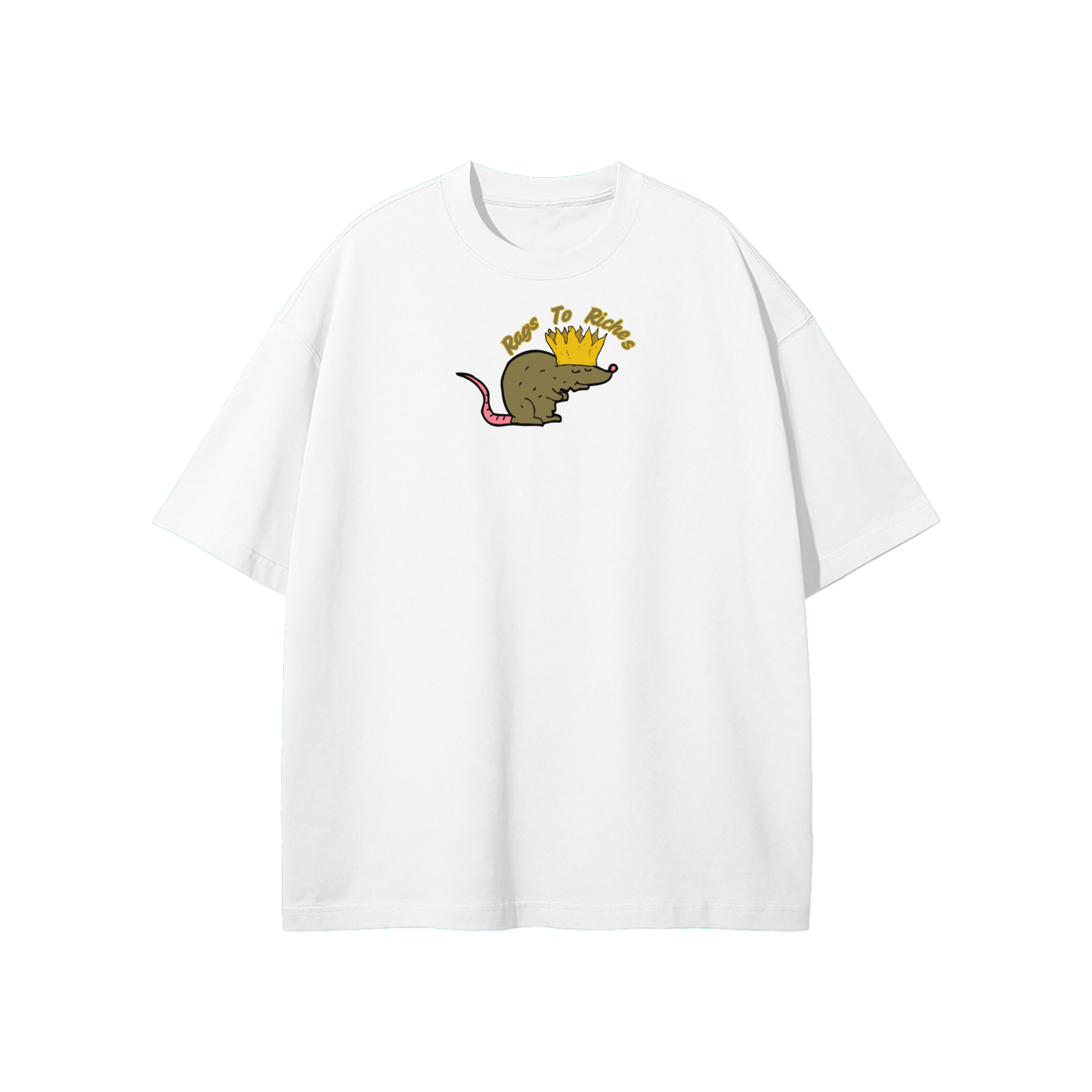 Rags To Riches Streetwear Heavyweight Loose Fit T-Shirt