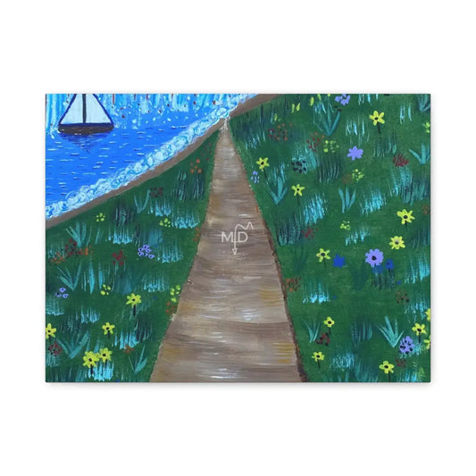 Bay Bae Matte Canvas 16″ x 12″ (Horizontal) / 1.25’’ Canvas